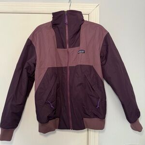 Patagonia Purple Synchilla Bomber Jacket